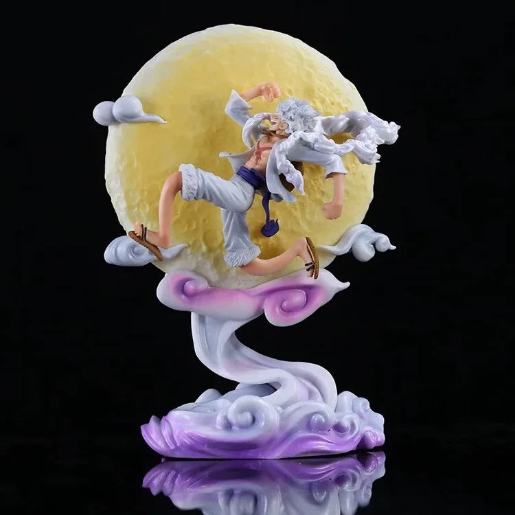 28cm Luffy Gear 5 Moon Light Lumineux Edition Limité