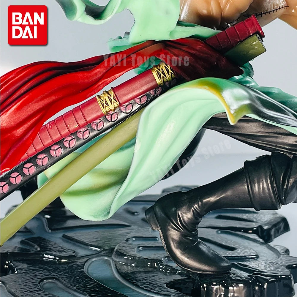 10cm Anime Roronoa Zoro Three-blade