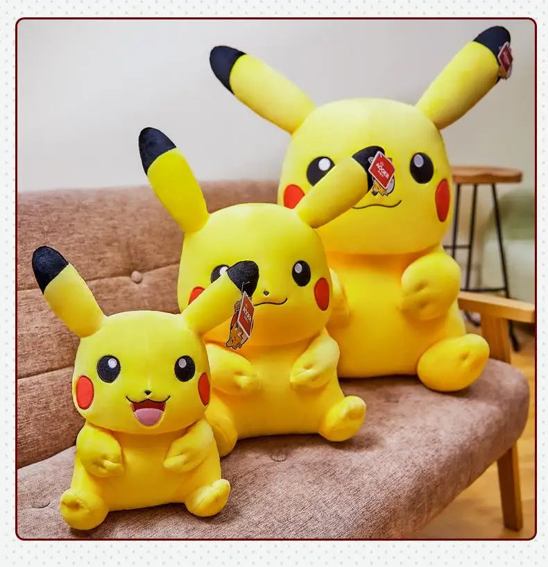 Peluche Pikachu Différente Taille