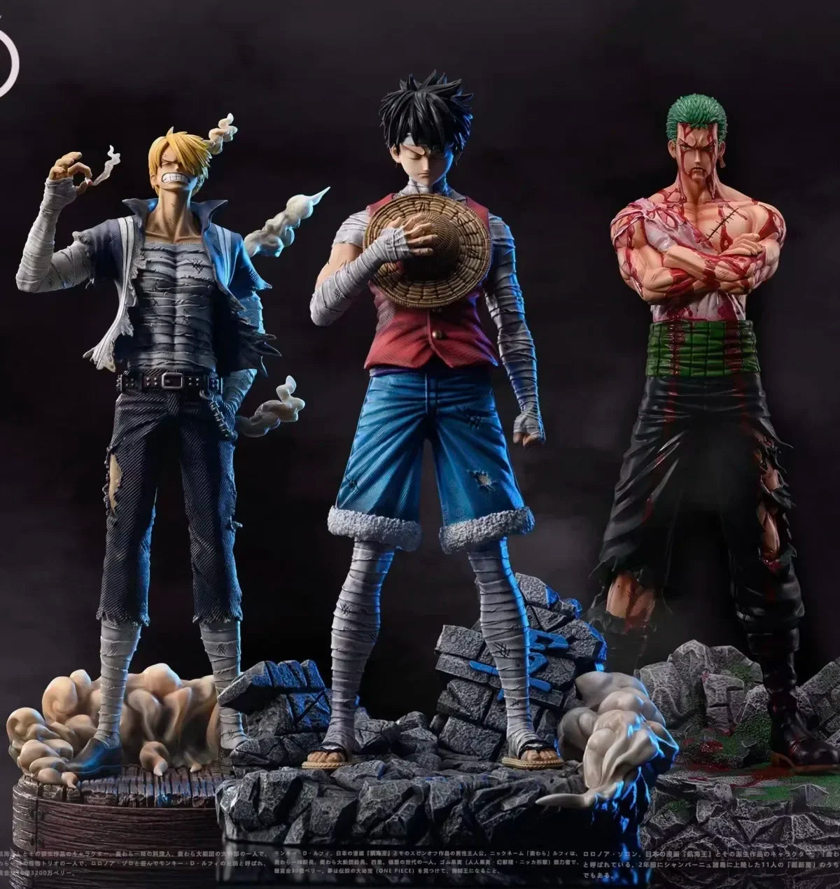 30cm Roronoa Zoro Vinsmoke Sanji Luffy