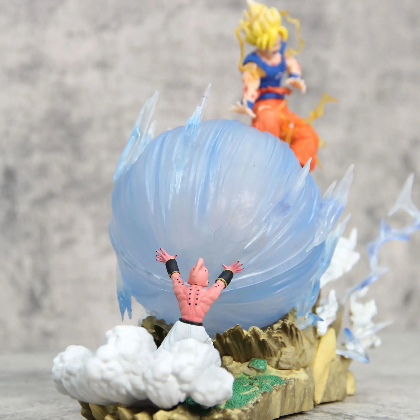 21cm Buu vs Goku Genkidama lumineux