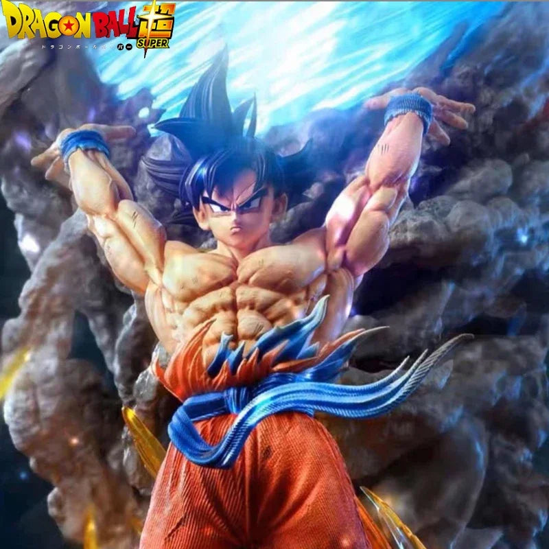 25cm Son Goku Super Genkidama lumineux